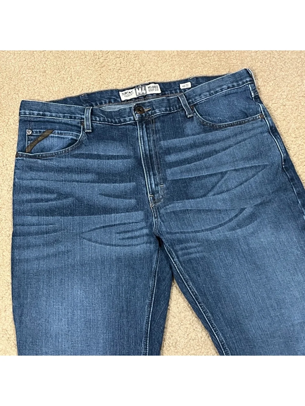 Ariat Legacy M4 Relaxed Boot Cut Jeans Size 40x32